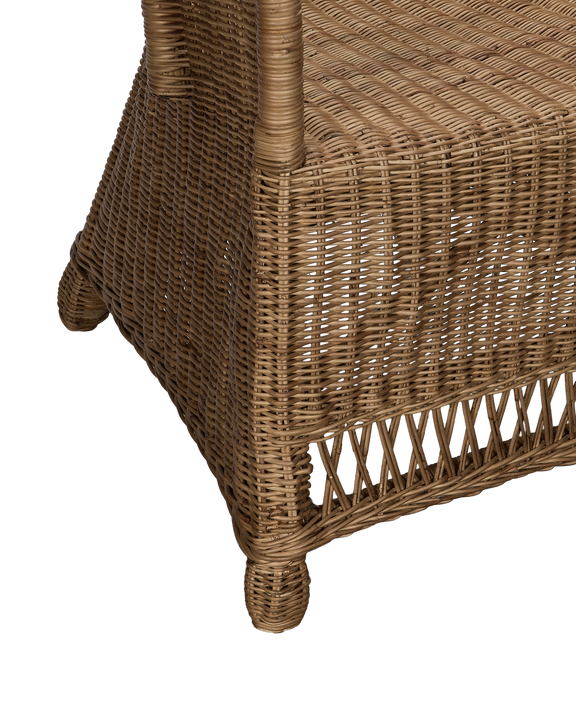 Cradle Rattan Dining Armchair