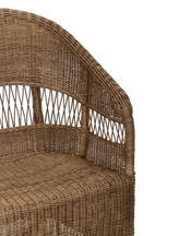 Cradle Rattan Dining Armchair