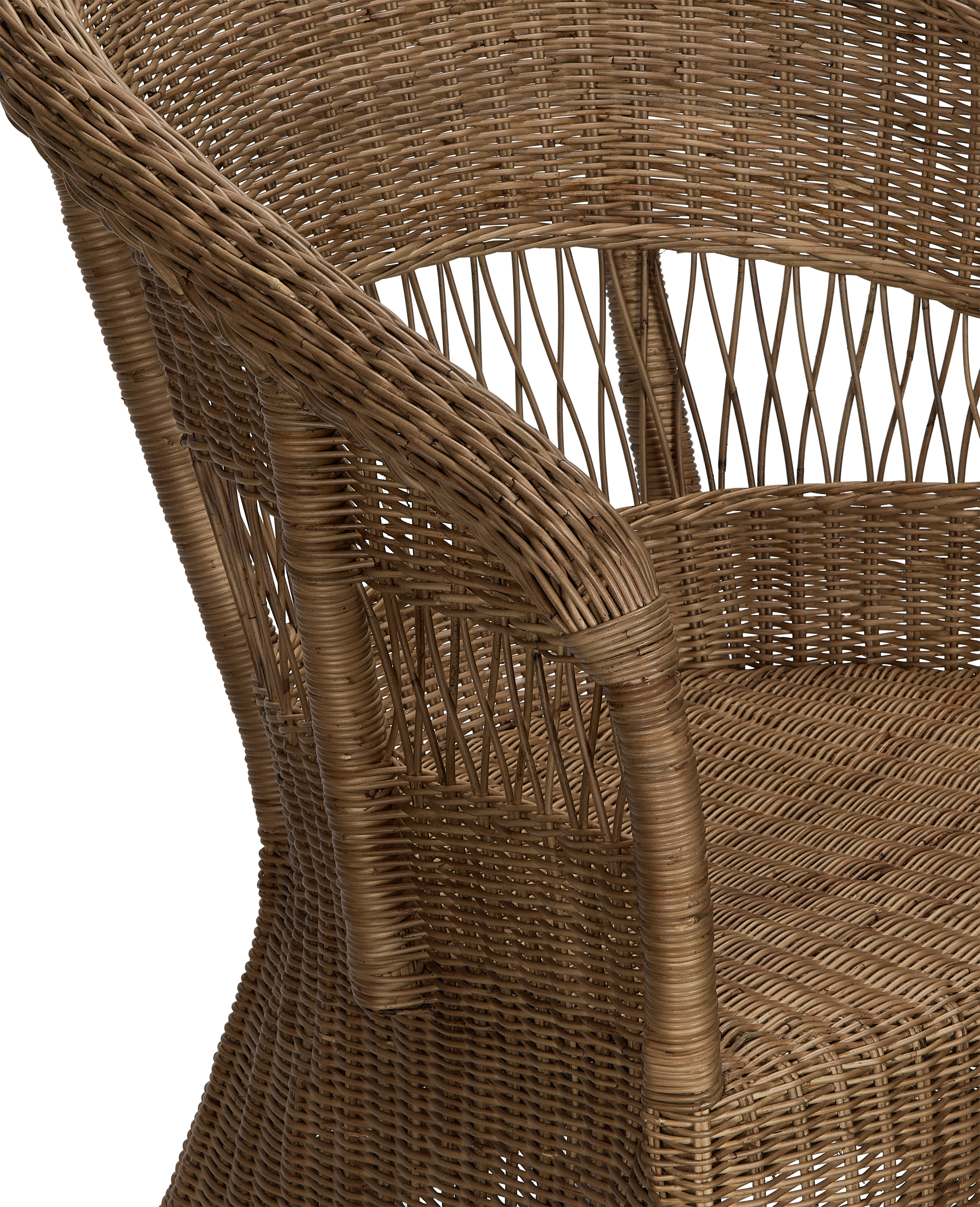 Cradle Rattan Dining Armchair