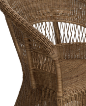 Cradle Rattan Dining Armchair
