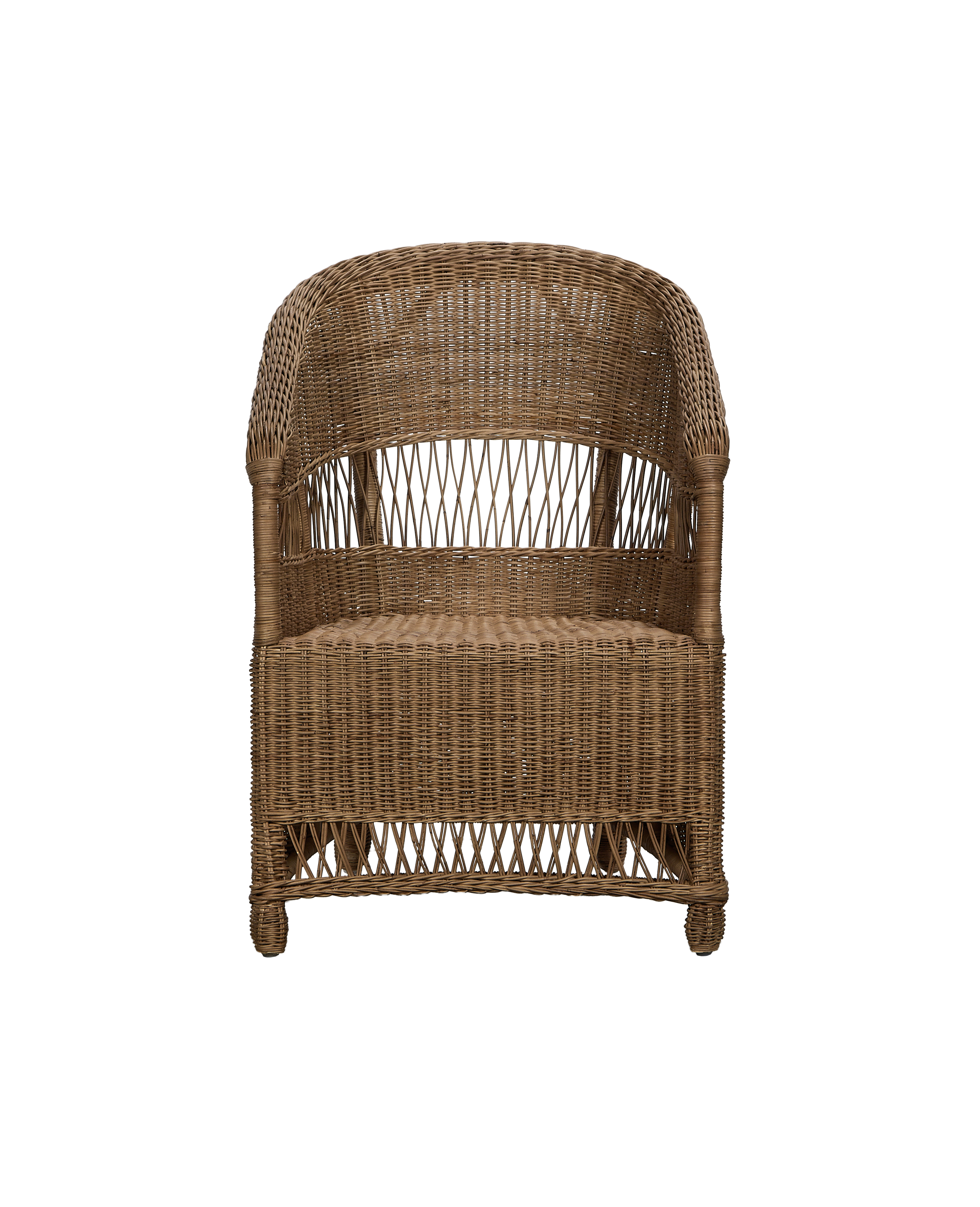 Cradle Rattan Dining Armchair