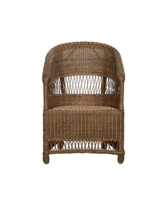 Cradle Rattan Dining Armchair