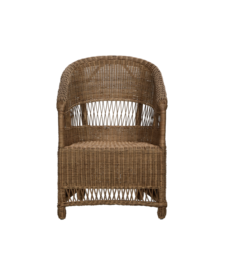 Cradle Rattan Dining Armchair