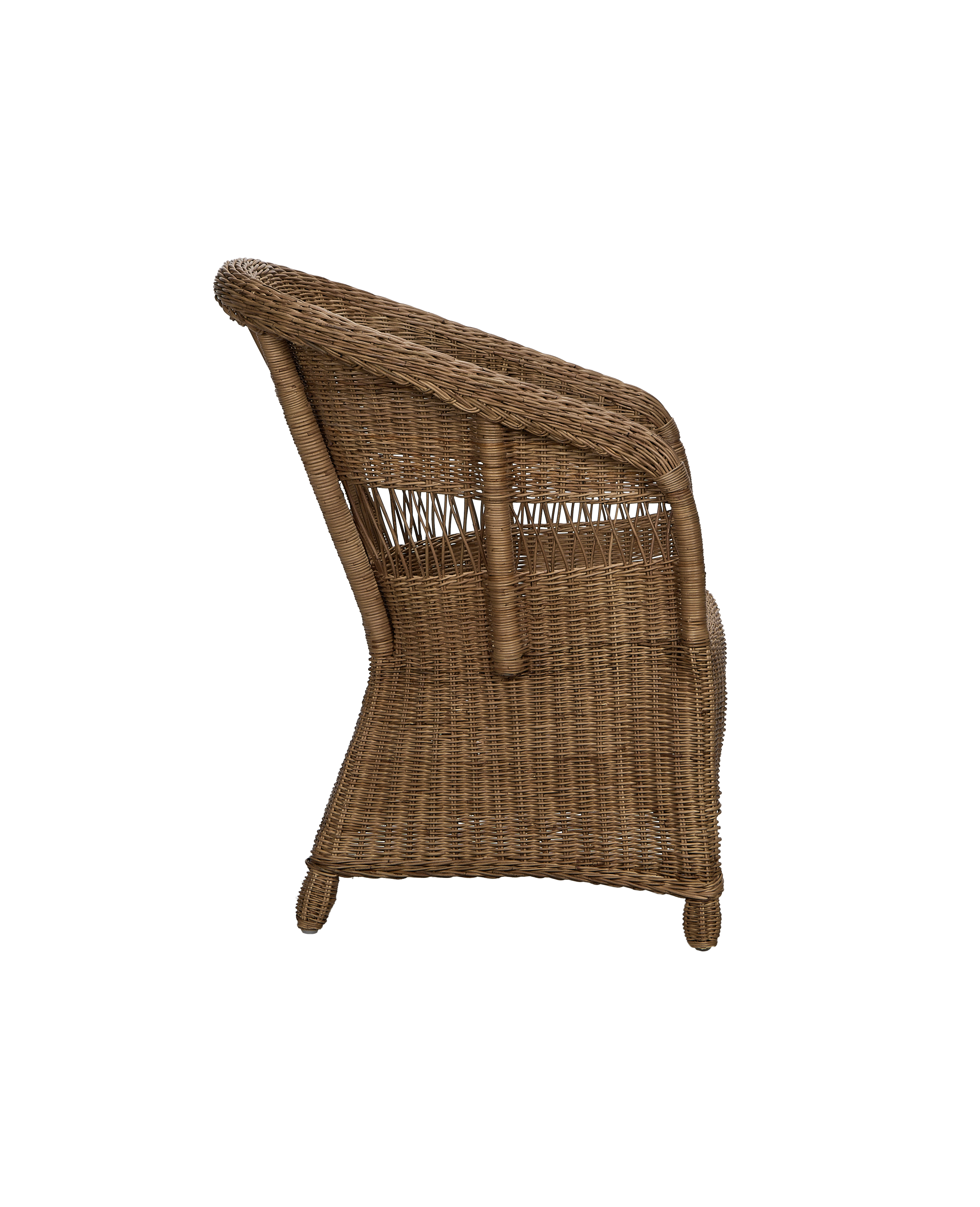 Cradle Rattan Dining Armchair