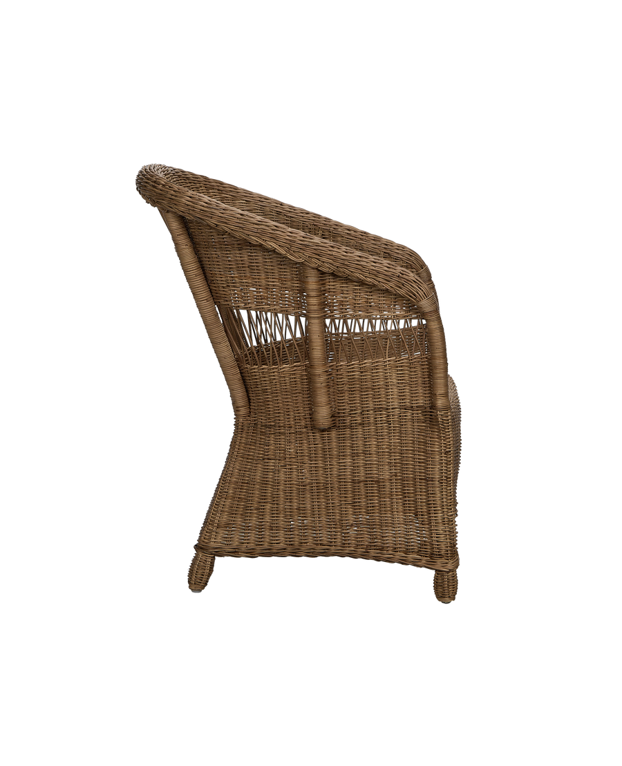 Cradle Rattan Dining Armchair