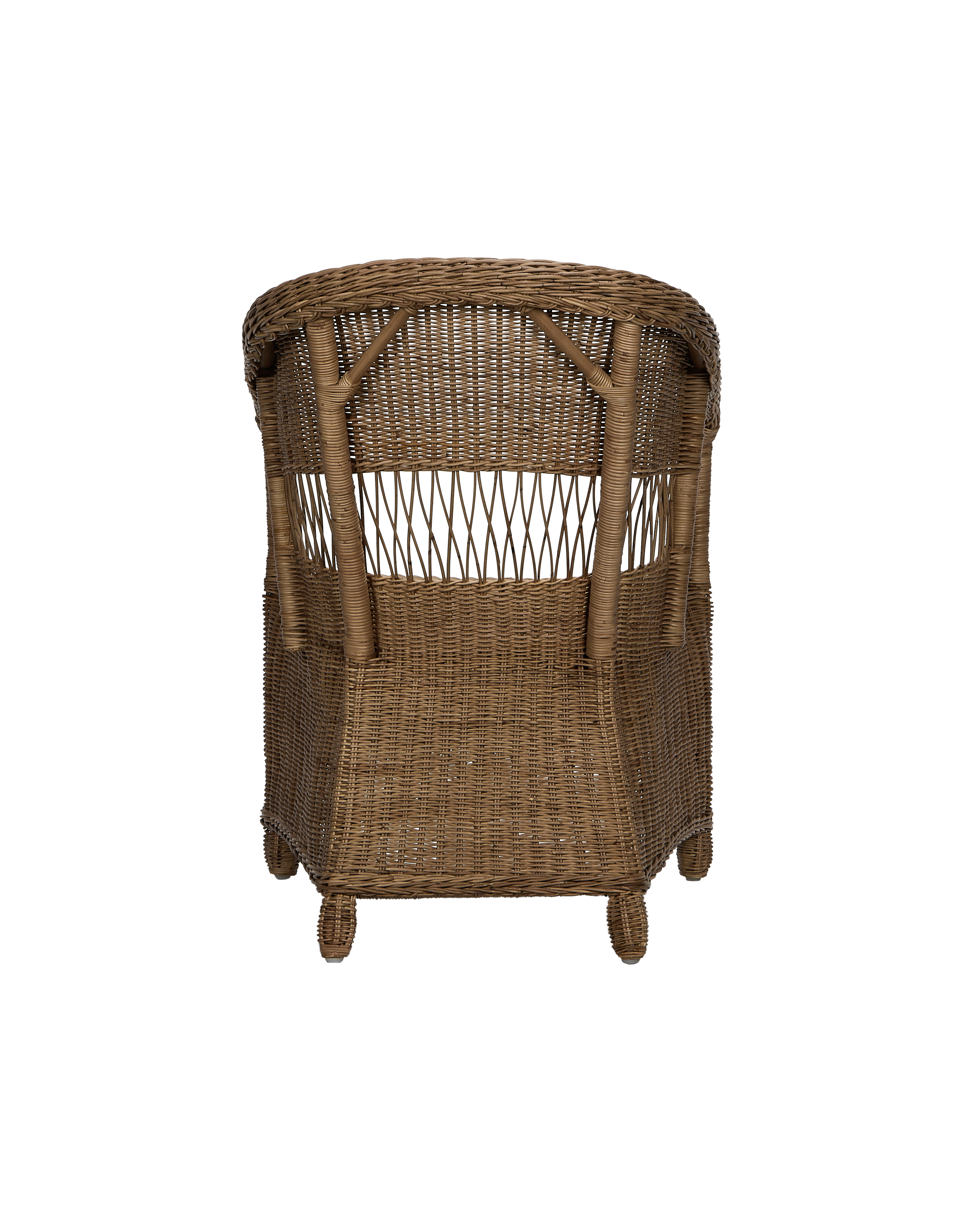 Cradle Rattan Dining Armchair