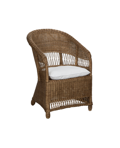 Cradle Rattan Dining Armchair