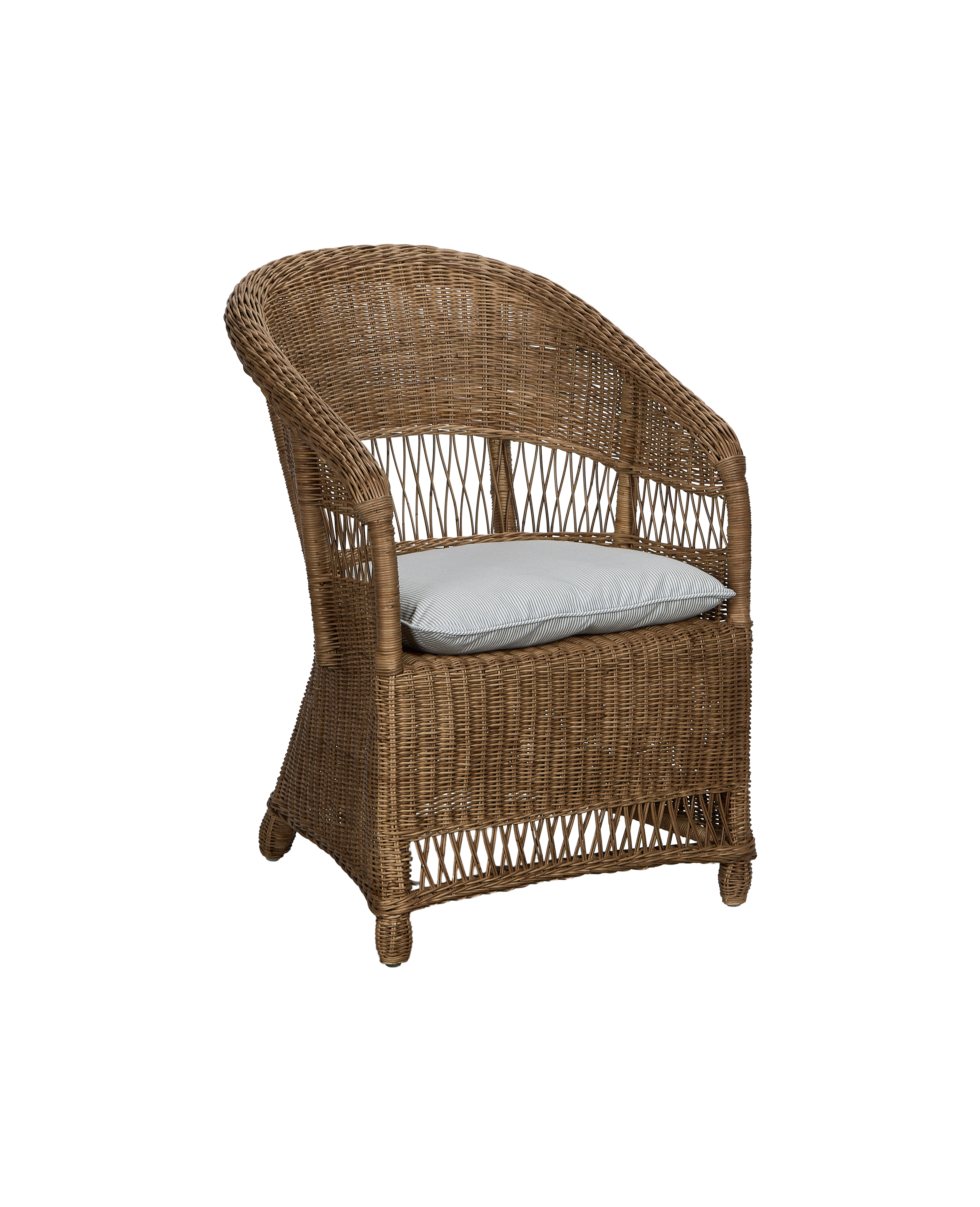 Cradle Rattan Dining Armchair