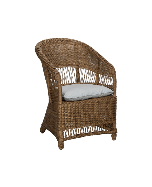 Cradle Rattan Dining Armchair