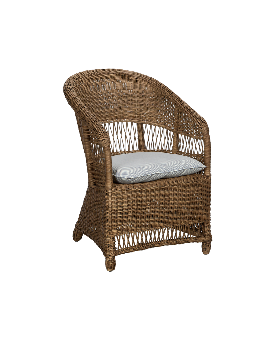 Cradle Rattan Dining Armchair