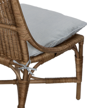 Stay A While Seat Cushion - Bayside Stripe