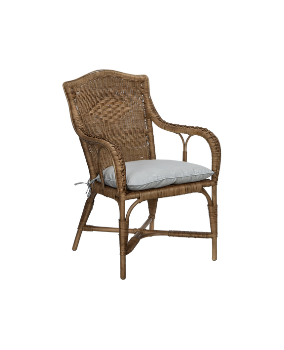 Stay A While Seat Cushion - Bayside Stripe