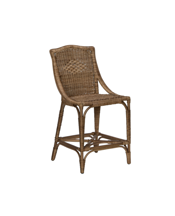 Memory Rattan Counter Stool