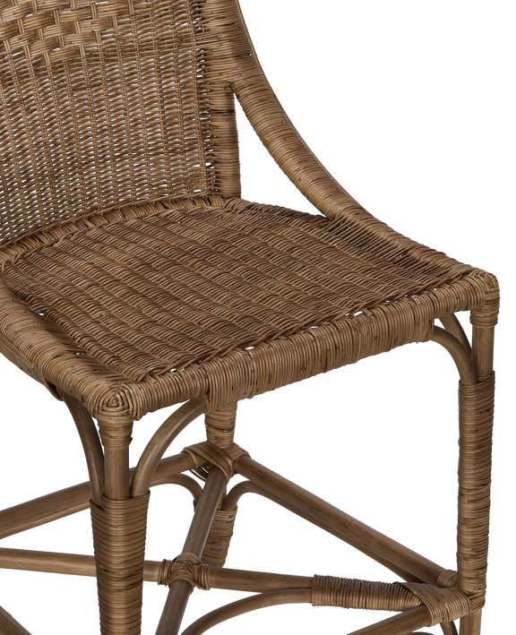Memory Rattan Counter Stool