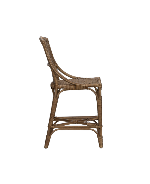 Memory Rattan Counter Stool