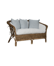 Sanctuary Rattan Loveseat - Shell