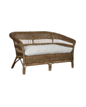 Sanctuary Rattan Loveseat - Shell