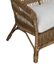 Sanctuary Rattan Loveseat - Shell