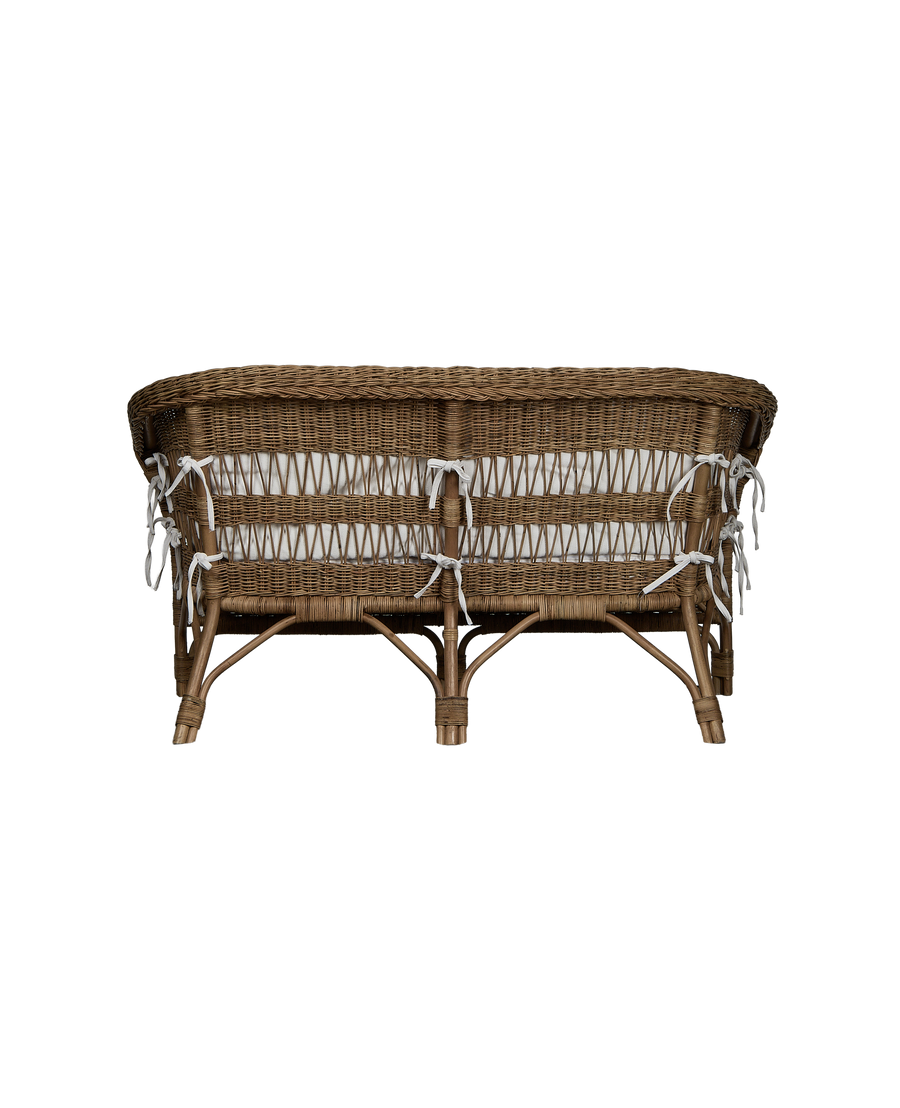 Sanctuary Rattan Loveseat - Shell