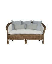 Sanctuary Rattan Loveseat - Shell