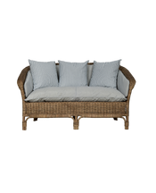 Sanctuary Loveseat Back Cushion - Bayside Stripe