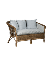 Sanctuary Loveseat Back Cushion - Bayside Stripe