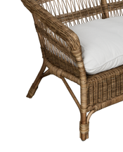 Sanctuary Rattan Sofa - Shell