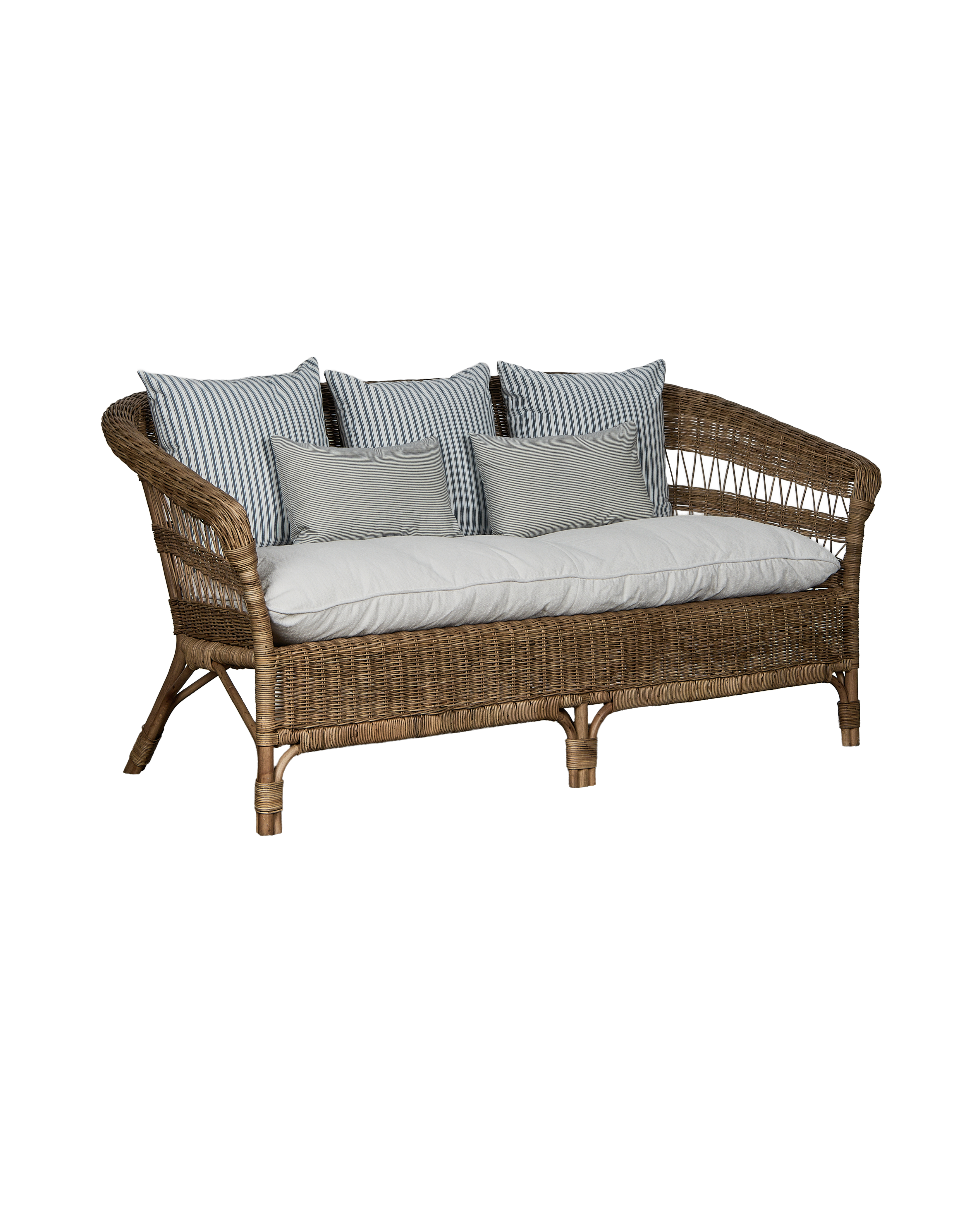 Sanctuary Rattan Sofa - Shell