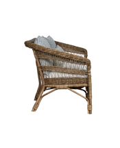 Sanctuary Rattan Sofa - Shell