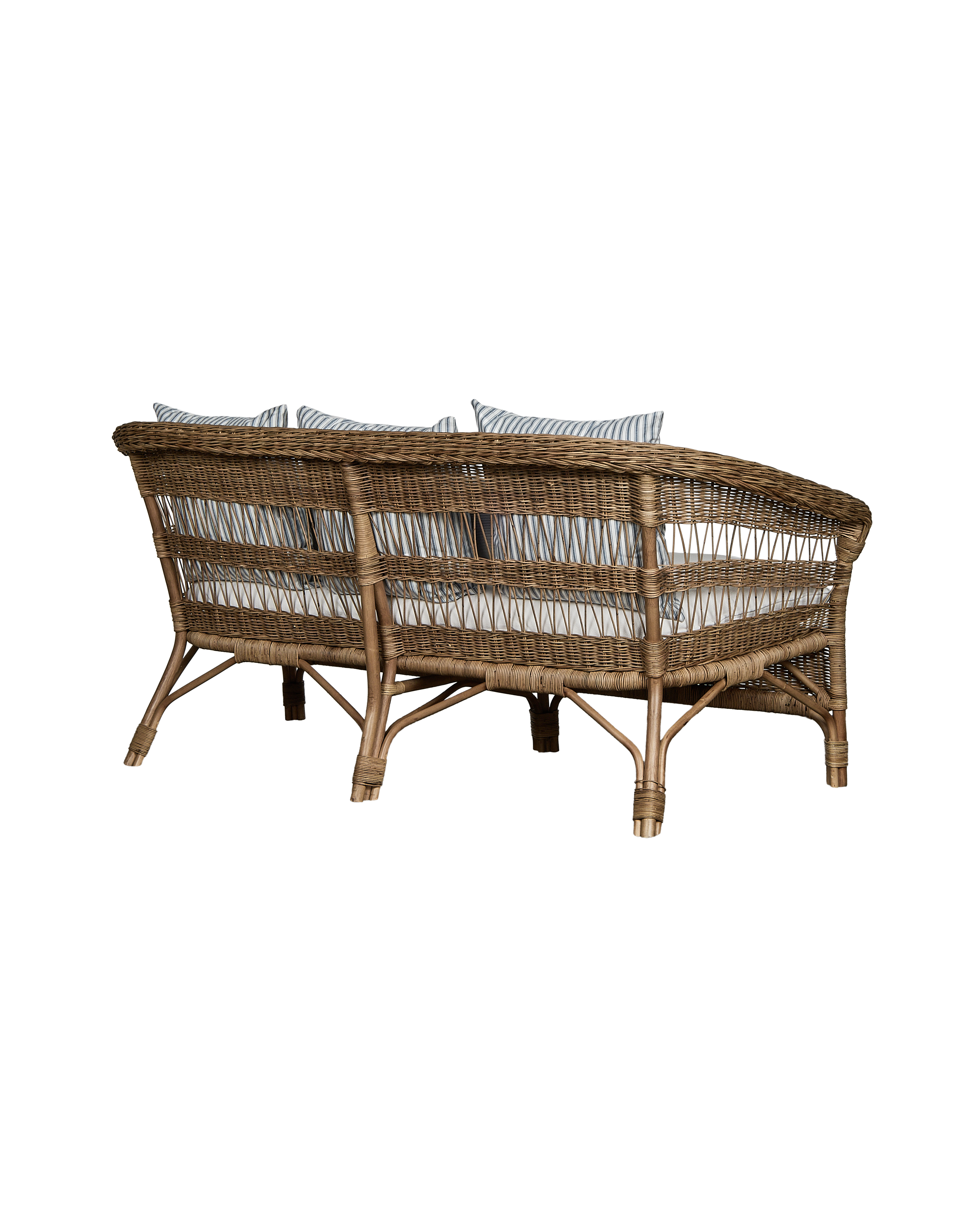 Sanctuary Rattan Sofa - Shell