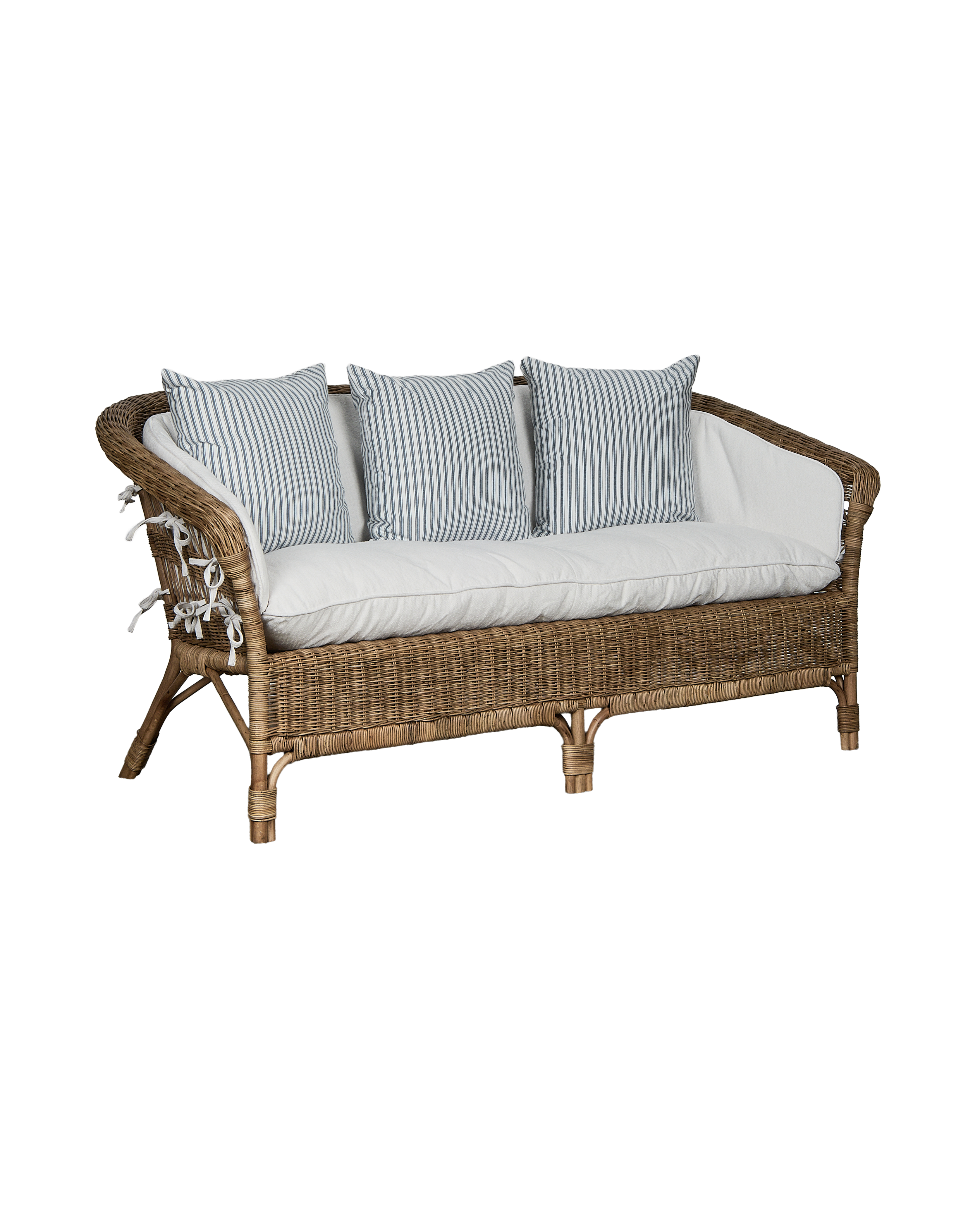 Sanctuary Rattan Sofa - Shell