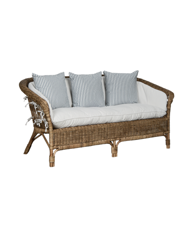 Sanctuary Rattan Sofa - Shell