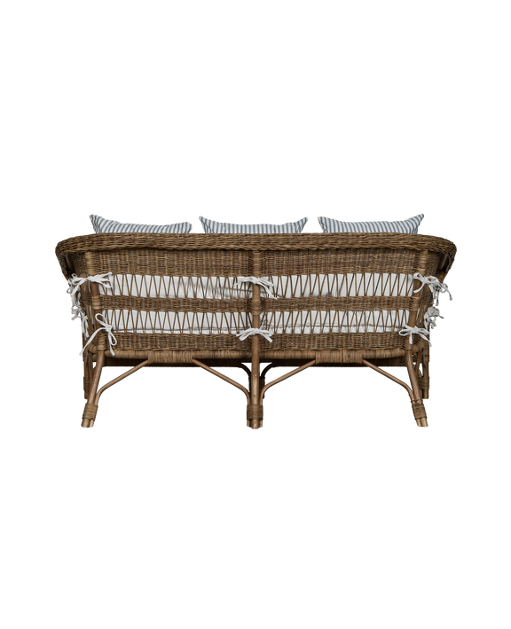 Sanctuary Rattan Sofa - Shell