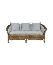 Sanctuary Rattan Sofa - Bayside Stripe