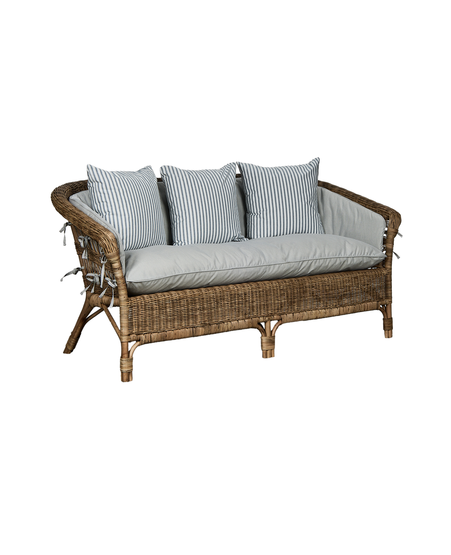 Sanctuary Sofa Back Cushion - Bayside Stripe