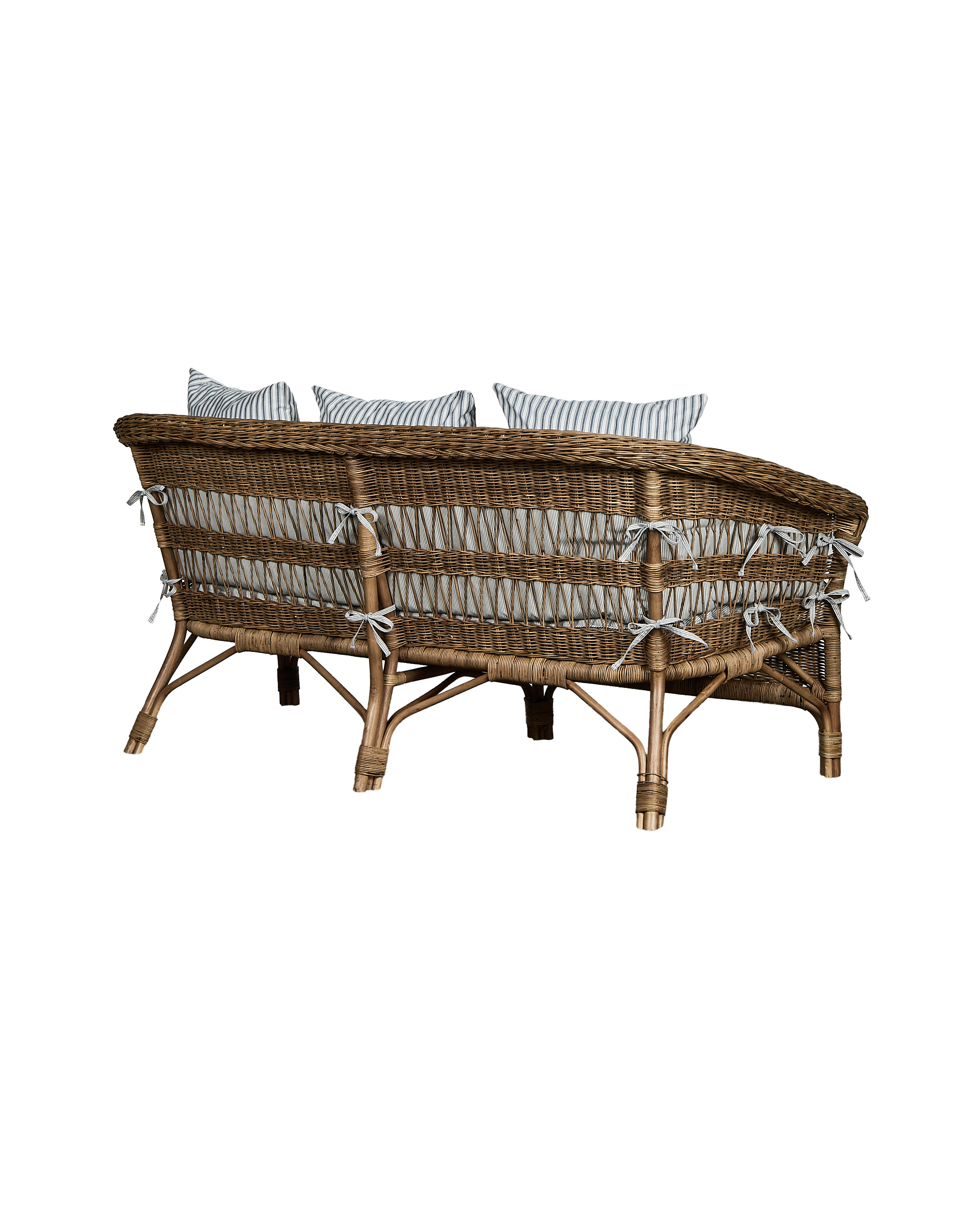 Sanctuary Sofa Back Cushion - Bayside Stripe