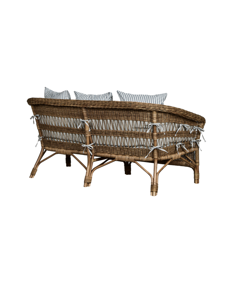 Sanctuary Sofa Back Cushion - Bayside Stripe