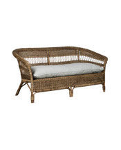 Sanctuary Rattan Sofa - Bayside Stripe