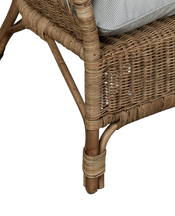 Sanctuary Rattan Sofa - Bayside Stripe