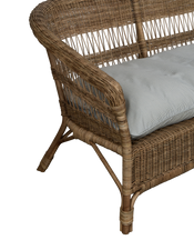 Sanctuary Rattan Sofa - Bayside Stripe