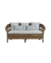 Sanctuary Rattan Sofa - Bayside Stripe