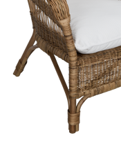 Sanctuary Rattan Lounge Chair - Shell