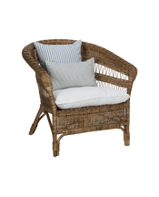 Sanctuary Rattan Lounge Chair - Shell