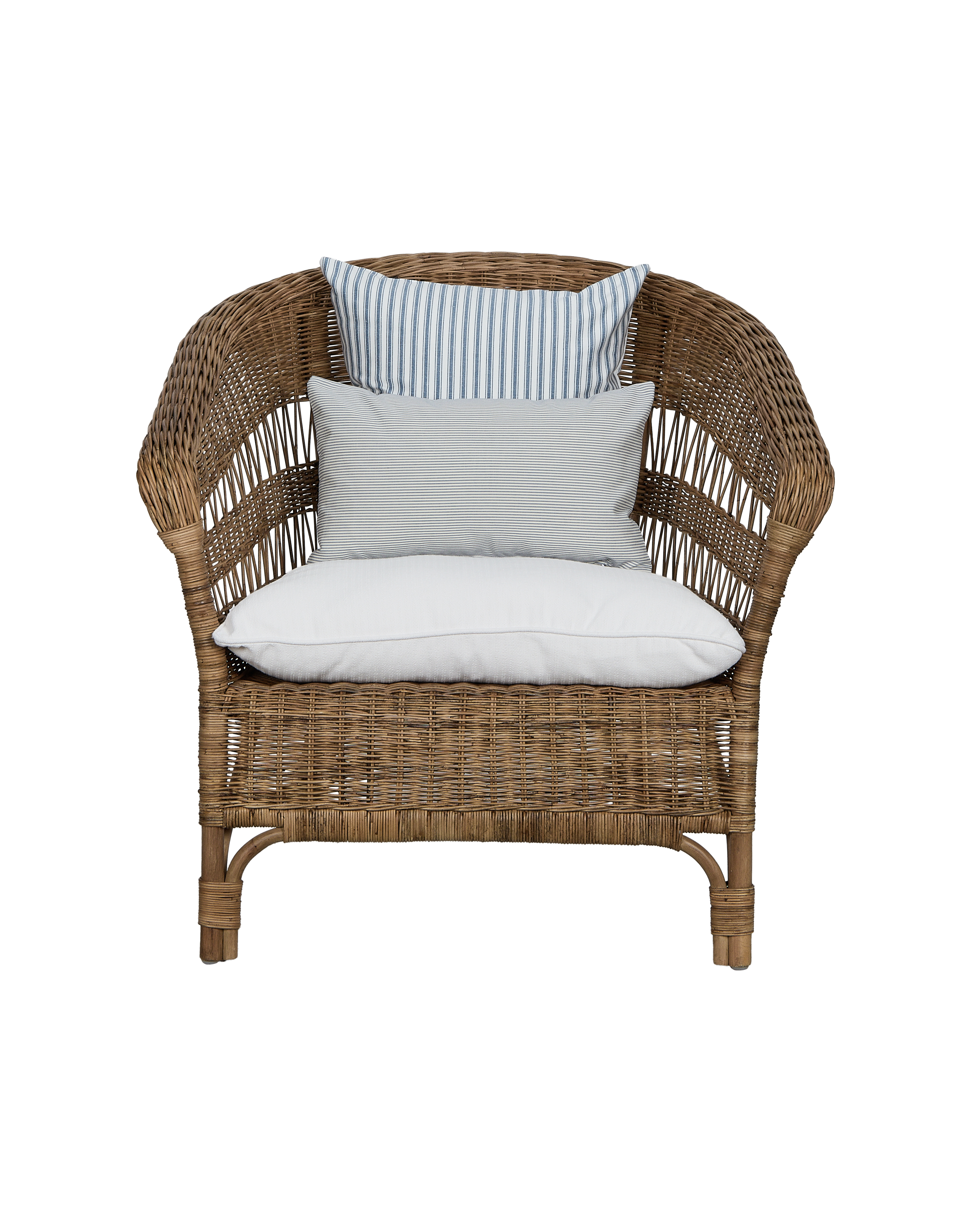 Sanctuary Rattan Lounge Chair - Shell