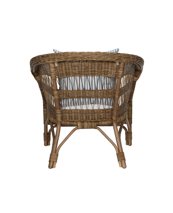 Sanctuary Rattan Lounge Chair - Shell