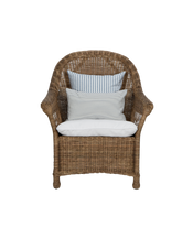 Reader Rattan Armchair - Shell
