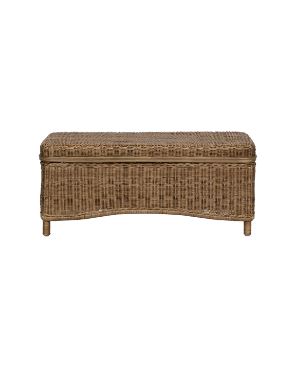 True West Rattan Coffee Table