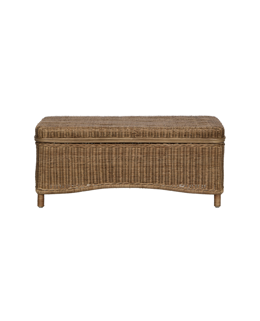 True West Rattan Coffee Table
