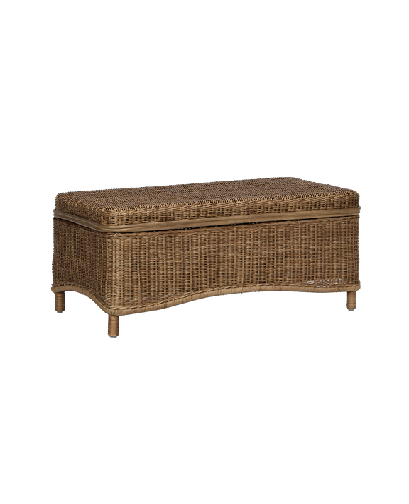 True West Rattan Coffee Table