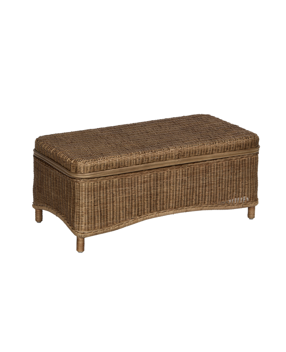 True West Rattan Coffee Table